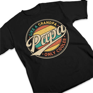 World's Greatest Papa - Family Personalized Custom Unisex T-shirt, Hoodie, Sweatshirt - Father's Day, Birthday Gift For Dad