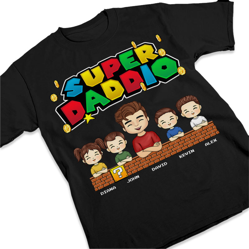 My Super Hero - Family Personalized Custom Unisex T-shirt, Hoodie, Sweatshirt - Birthday Gift For Dad, Mom