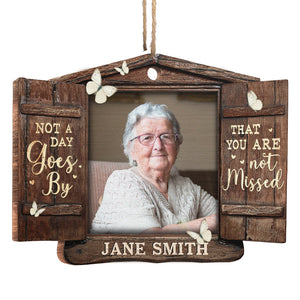 Custom Photo You Are Always On My Mind - Memorial Personalized Custom Ornament - Wood Custom Shaped - Christmas Gift, Sympathy Gift For Family Members