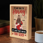 Can't Help Falling In Love With You - Couple Personalized Custom Frame Light Box - Gift For Husband Wife, Anniversary