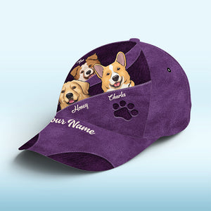 The Coolest Dogs In The World - Dog Personalized Custom Hat, All Over Print Classic Cap - Gift For Pet Owners, Pet Lovers