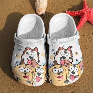 Dogs Are Really Cool - Dog & Cat Personalized Custom Unisex Clogs, Slide Sandals - Gift For Pet Owners, Pet Lovers