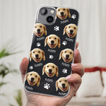 Custom Photo My Beloved Fur Baby - Dog & Cat Personalized Custom Clear Phone Case - Gift For Pet Owners, Pet Lovers