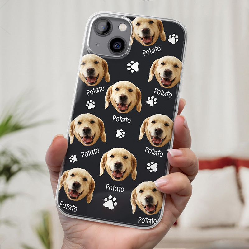 Custom Photo My Beloved Fur Baby - Dog & Cat Personalized Custom Clear Phone Case - Gift For Pet Owners, Pet Lovers
