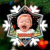 Custom Photo Mini Boss - Family Personalized Custom Ornament - Acrylic Custom Shaped - Christmas Gift For Baby Kids, Newborn Baby