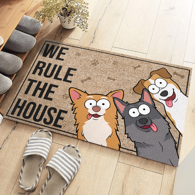 Hi, Hope You Like Dogs - Dog Personalized Custom Decorative Mat - Gift For Pet Owners, Pet Lovers
