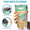 You And Me, We Got This - Couple Personalized Custom Tumbler - Gift For Husband Wife, Anniversary