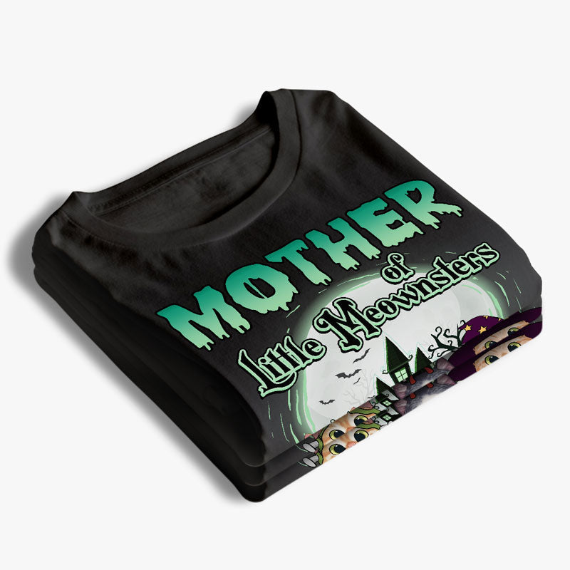 Mommy Of Little Meownsters - Cat Personalized Custom Unisex T-shirt, Hoodie, Sweatshirt - Halloween Gift For Pet Owners, Pet Lovers