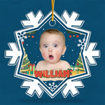 Custom Photo Mini Boss - Family Personalized Custom Ornament - Acrylic Custom Shaped - Christmas Gift For Baby Kids, Newborn Baby