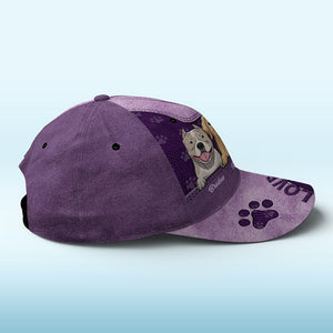 Dogs Make Our Lives Whole - Dog & Cat Personalized Custom Hat, All Over Print Classic Cap - Gift For Pet Owners, Pet Lovers