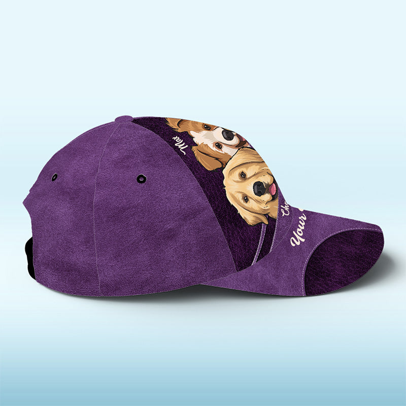 The Coolest Dogs In The World - Dog Personalized Custom Hat, All Over Print Classic Cap - Gift For Pet Owners, Pet Lovers