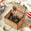 3.7" Our Home Ain’t No Castle But Still You Are My Queen Forever - Couple Music Box - Gift For Husband Wife, Anniversary