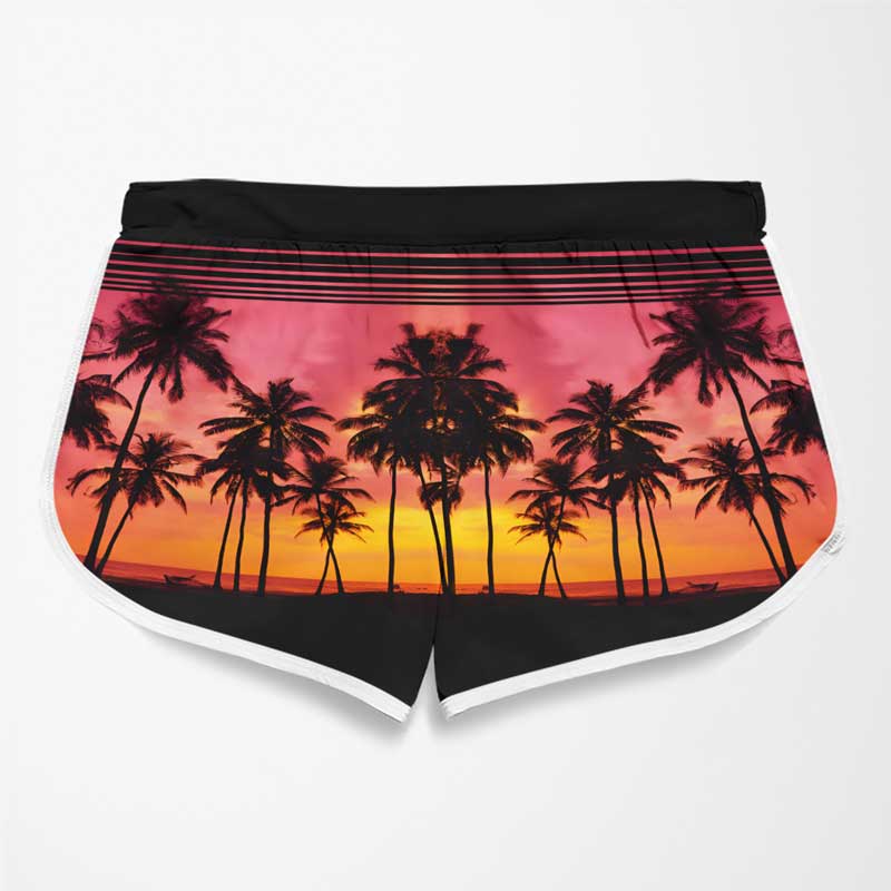If Lost, Return To Your Bae - Funny Personalized Custom Tropical Hawaiian Aloha Couple Beach Shorts - Summer Vacation Gift, Birthday Party Gift For Husband Wife