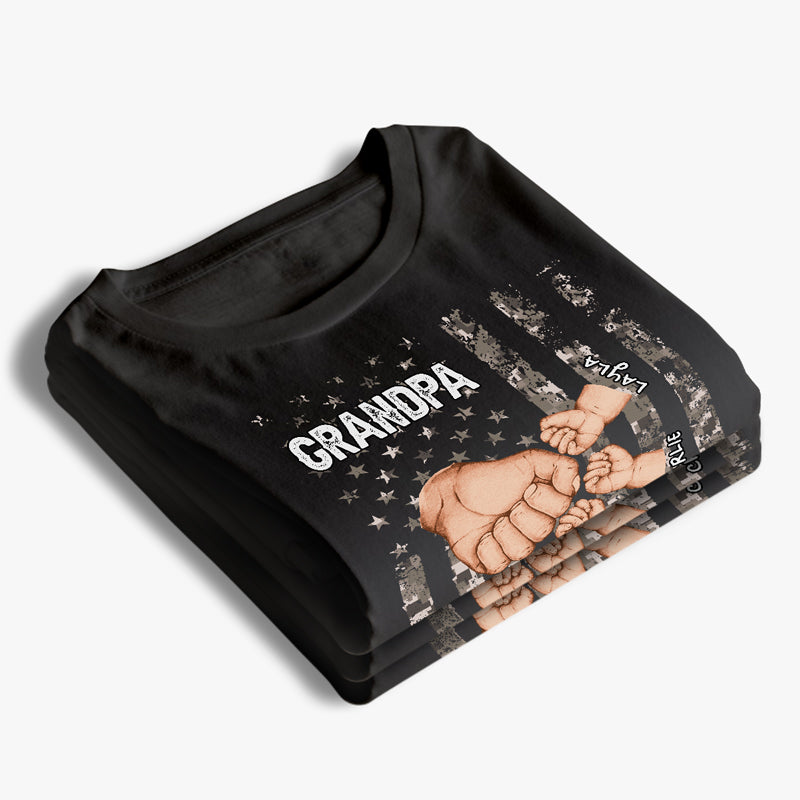 Grand-père est comme papa sans règles - T-shirt unisexe personnalisé pour la famille, T-shirt premium, sweat à capuche - Cadeau pour papa, grand-père