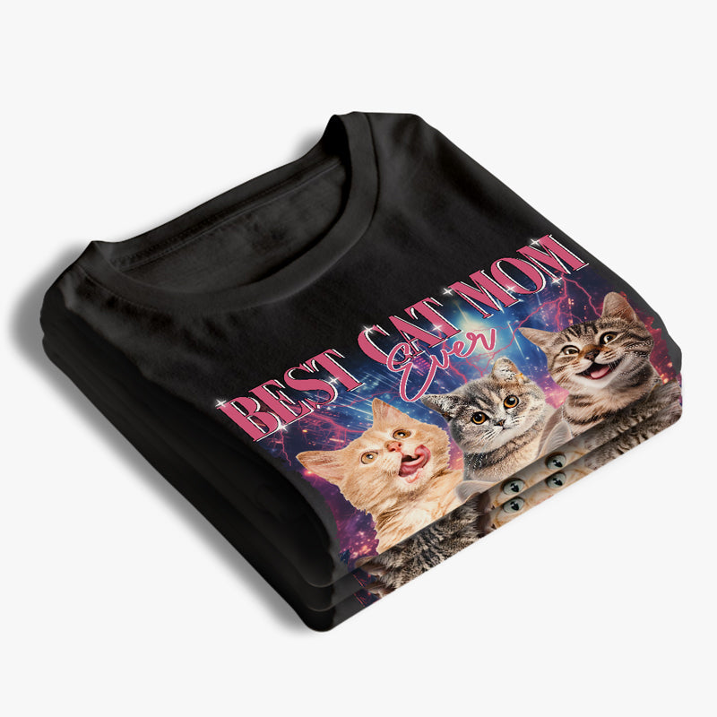 Custom Photo Best Cat Dad Ever - Dog & Cat Personalized Custom Unisex T-shirt, Hoodie, Sweatshirt - Gift For Pet Owners, Pet Lovers