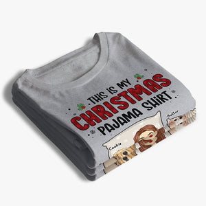 This Is My Christmas Pawjama Shirt - Dog & Cat Personalized Custom Unisex T-shirt, Hoodie, Sweatshirt - Christmas Gift For Pet Owners, Pet Lovers