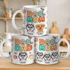 Happiness Is A Warm Puppy During Christmas Time - Dog Personalized Custom 3D Inflated Effect Printed Mug - Christmas Gift For Pet Owners, Pet Lovers
