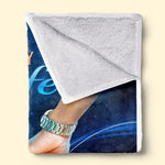 Wrap Yourself Up In This Blanket - Couple Personalized Custom Blanket - Gift For Husband Wife, Anniversary