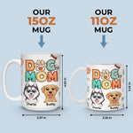 Happiness Is A Warm Puppy During Christmas Time - Dog Personalized Custom 3D Inflated Effect Printed Mug - Christmas Gift For Pet Owners, Pet Lovers