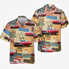 Custom Photo On The Road - Family Personalized Custom Unisex Hawaiian Shirt - Father's Day, Gift For Dad