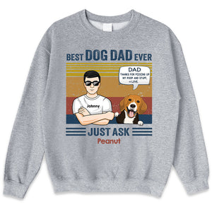 We Love You Than All The Treats - Dog Personalized Custom Unisex T-shirt, Hoodie, Sweatshirt - Father's Day, Gift For Pet Owners, Pet Lovers