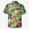 Custom Photo Let The Summer Begin - Dog & Cat Personalized Custom Unisex Tropical Hawaiian Aloha Shirt - Summer Vacation Gift, Gift For Pet Owners, Pet Lovers