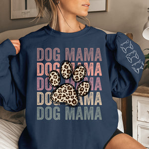 Best Fur Mama Ever Ever - Dog & Cat Personalized Custom Unisex Sweatshirt With Design On Sleeve - Gift For Pet Owners, Pet Lovers