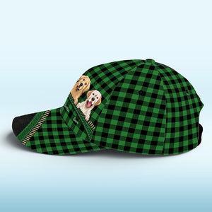My Kids Have Paws - Dog Personalized Custom Hat, All Over Print Classic Cap - Christmas Gift For Pet Owners, Pet Lovers