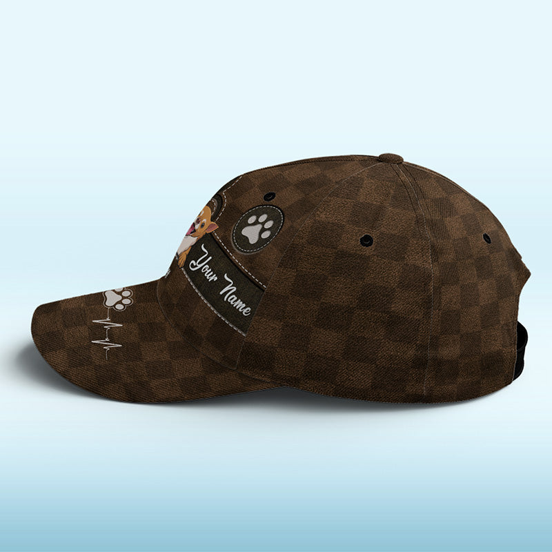 Love Comes In Fur And Paws Black - Dog & Cat Personalized Custom Hat, All Over Print Classic Cap - New Arrival, Gift For Pet Owners, Pet Lovers