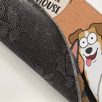 Fur Babies Rule The House - Dog Personalized Custom Decorative Mat - Gift For Pet Owners, Pet Lovers