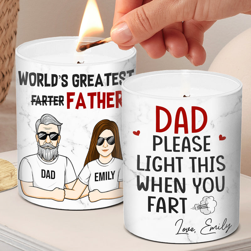 My Favorite Child Gave Me This Candle - Family Smokeless Scented