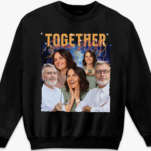 Custom Photo Couple Together - Couple Personalized Custom Unisex T-shirt, Hoodie, Sweatshirt - Gift For Husband Wife