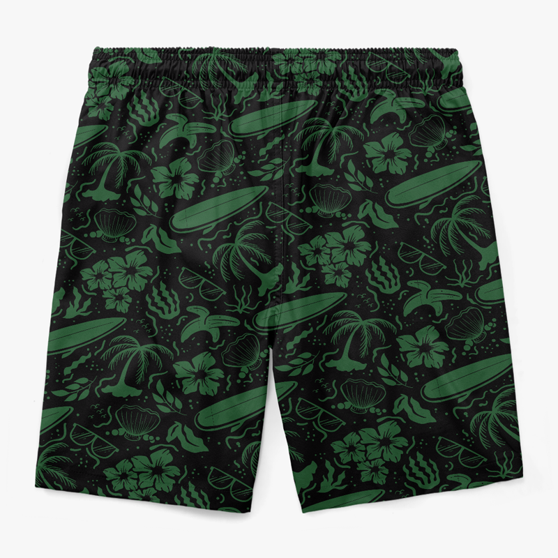 Stop Staring At My Cock - Funny Personalized Custom Tropical Hawaiian Aloha Men Beach Shorts - Summer Vacation Gift, Birthday Party Gift For Husband