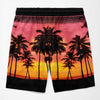 If Lost, Return To Your Bae - Funny Personalized Custom Tropical Hawaiian Aloha Couple Beach Shorts - Summer Vacation Gift, Birthday Party Gift For Husband Wife