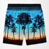 Mr Right & Mrs Always Right - Funny Personalized Custom Tropical Hawaiian Aloha Couple Beach Shorts - Summer Vacation Gift, Birthday Party Gift For Husband Wife