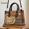 Grandma, We Always Love You - Family Personalized Custom Leather Handbag - Gift For Grandma