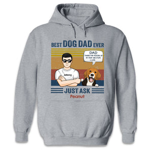 We Love You Than All The Treats - Dog Personalized Custom Unisex T-shirt, Hoodie, Sweatshirt - Father's Day, Gift For Pet Owners, Pet Lovers