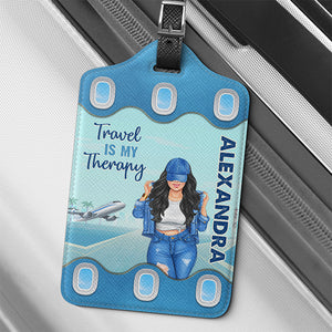 If Not Now Then When - Travel Personalized Custom Luggage Tag - Holiday Vacation Gift, Gift For Adventure Travel Lovers