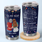 You Are Such An Important Person In My Life - Family Personalized Custom Tumbler - Gift For Grandma, Mom