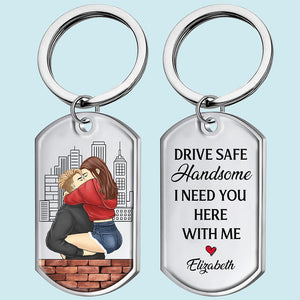 Drive Safe Handsome Gift for Him, Drive Safe Keychain, Customized Photo  Gift For Boyfriend, Long Distance Boyfriend Photo Gift, Unique Gifts