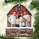 Custom Family Photo Christmas Gifts - Personalized Ornament