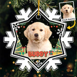 Custom Photo I'm The Nice Cat - Dog & Cat Personalized Custom Ornament - Acrylic Custom Shaped - Christmas Gift For Pet Owners, Pet Lovers