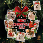 Custom Pet Photo Christmas Gifts for Dog Lovers - Personalized Ornament