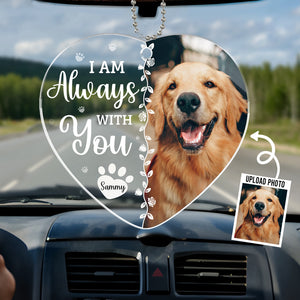 Custom Photo Favorite Hello And Hardest Goodbye - Memorial Personalized Custom Car Ornament - Acrylic Custom Shaped - Sympathy Gift For Pet Owners, Pet Lovers