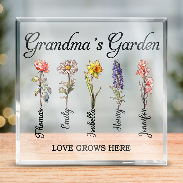 Personalized Acrylic Plaque, Mothers Day Gifts for Grandma, Farmhouse -  Pawfect House ™