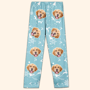 Custom Dog Photo Pajamas,personalized Pajamas Pants With Photo,pet