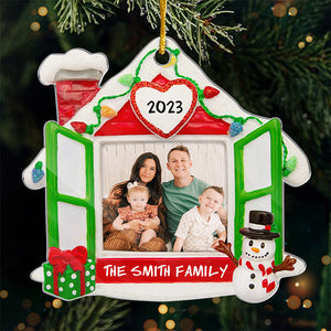 Custom Photo Family Is A Special Gift - Family Personalized Custom Ornament - Acrylic Custom Shaped - Christmas Gift For Family Members