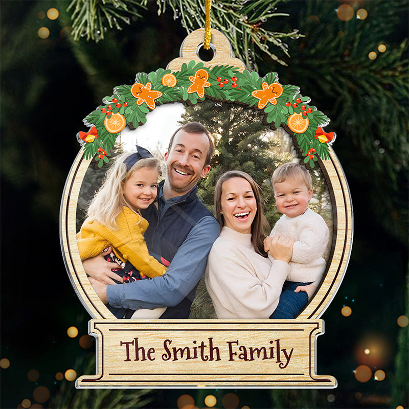 Custom Photo Home Is Where Your Story Begins - Family Personalized Cus