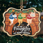Custom Name Christmas Cat Gifts for Cat Lovers - Personalized Ornament