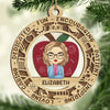 The Influence Of A Good Teacher - Teacher Personalized Custom Ornament - Wood Custom Shaped - Christmas Gift For Teacher